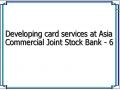 Developing card services at Asia Commercial Joint Stock Bank - 6