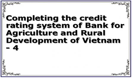 Compare Agribanks Rating System With Other Commercial Banks In Vietnam