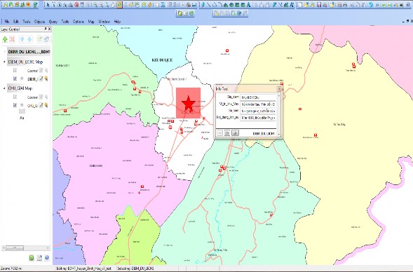 Hình 4 6 Bản đồ du lịch huyện Định Hóa được xây dựng Dựa vào bản đồ 2