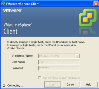 Hình 5 17 ch ươ ng trình Vsphere Client chủ Khi đã kết nối thành công đến Esx 14