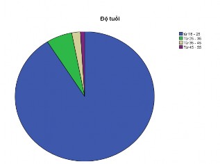 Về nhóm tuổi được phỏng vấn thì đối tượng phỏng vấn chủ yếu tuổi từ 2