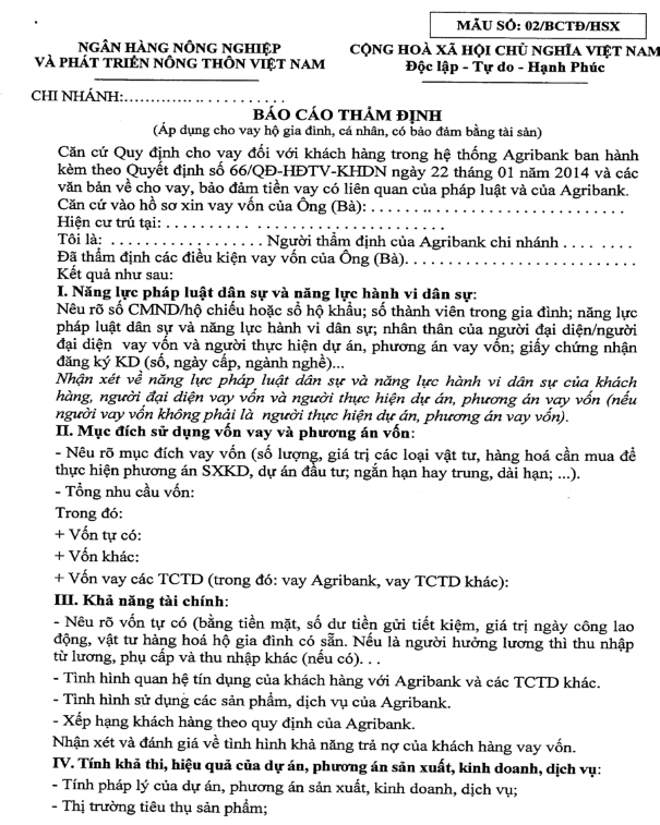 Phụ lục 03 Báo cáo thẩm định 4