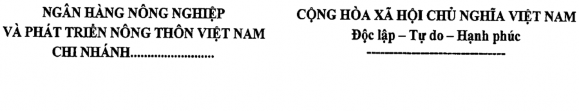 Phụ lục 09 Giâý đề nghị kiêm phương án cơ cấu lại thời hạn trả nợ 18