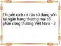 Chuyển dịch cơ cấu sử dụng vốn tại ngân hàng thương mại cổ phần công thương Việt Nam - 2