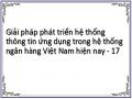 Giải pháp phát triển hệ thống thông tin ứng dụng trong hệ thống ngân hàng Việt Nam hiện nay - 17