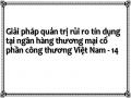 Giải pháp quản trị rủi ro tín dụng tại ngân hàng thương mại cổ phần công thương Việt Nam - 14