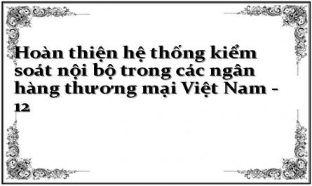 Hoàn Thiện Thành Phần Môi Trường Kiểm Soát Trong Các Nhtm Việt Nam