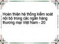 Hoàn thiện hệ thống kiểm soát nội bộ trong các ngân hàng thương mại Việt Nam - 20
