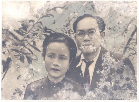 Ông bà Nguyễn Cát Ngạc – Võ Thiện Ngôn Gia đình nhà văn Nam Xương trên chiến 3