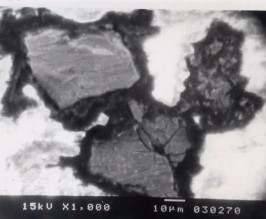 A b Hình 1 12 Ảnh SEM bề mặt mẫu LaNi 2 49 Al 1 98 Mn 0 49 Co 0 08 ban đầu a và 1