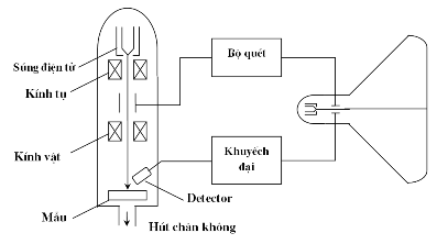 Hình 2 8 Sơ đồ nguyên lý của kính hiển vi điện tử quét Hình 2 9 Hệ thống 6