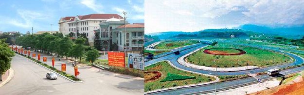 Đường Bình Thuận phường Minh Xuân thị xã Tuyên Quang Đường tránh thị xã 9