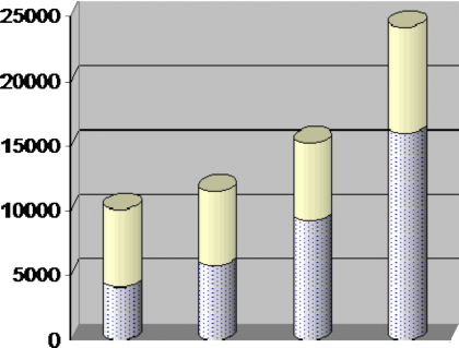 TỶ TRỌNG TỐC ĐỘ TĂNG KIM NGẠCH XUẤT KHẨU NÔNG SẢN CỦA CÔNG TY Kim ngạch 6