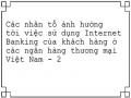 Các nhân tố ảnh hưởng tới việc sử dụng Internet Banking của khách hàng ở các ngân hàng thương mại Việt Nam - 2