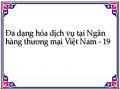 Đa dạng hóa dịch vụ tại Ngân hàng thương mại Việt Nam - 19
