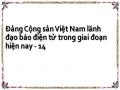 Đảng Cộng sản Việt Nam lãnh đạo báo điện tử trong giai đoạn hiện nay - 14