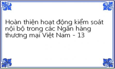 Đặc Điểm Hoạt Động Của Các Ngân Hàng Thương Mại Việt Nam Ảnh Hưởng Tới Kiểm Soát Nội