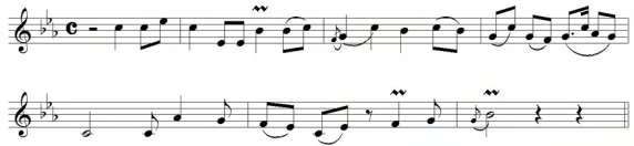 Sau đó NSƯT Hoàng Anh Tú diễn tấu lại một lần nữa đoạn A và B Trong lần 2