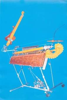 Đàn Bầu cải tiến Lạc cầm của Mác Tuyên Trong những cải tiến đàn Bầu 2