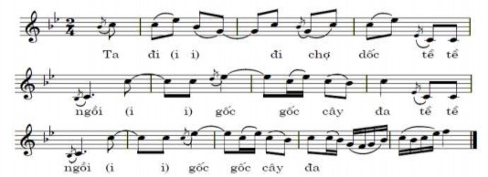 Ví dụ trên được trích dẫn trong Tuyển tập Chèo cổ Việt Nam của tác 1