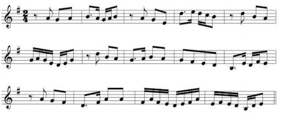 Ở trên chúng tôi thấy 2 bài bản cùng tên ở hai nước có những khác biệt như 4