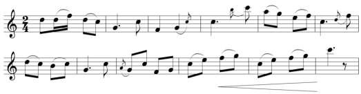 Ví dụ 22 Trích trong bài Lý chiều chiều của dân ca Nam bộ Qua ví dụ 9