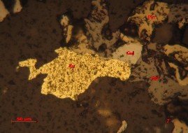 Ảnh 1 16 BG 7 3 lò 1 TQ QTZ3 Vàng tự sinh Au kích thước lớn tạo thành THCSKV 15