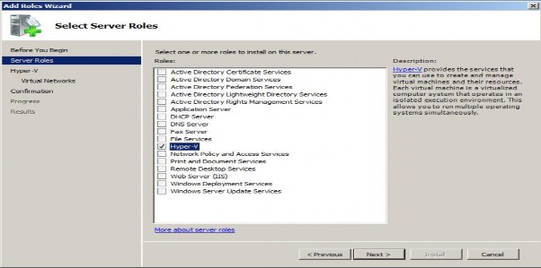 Hình 3 3 Màn hình Select Server Roles Trong màn hình Hyper V giới thiệu những thông 3
