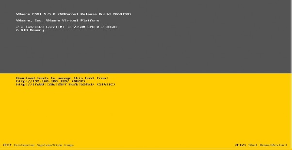 Hình 3 27 Thông tin về Server 3 4 2 Cài đặt vShere Client Mở trình duyệt web nhập 1
