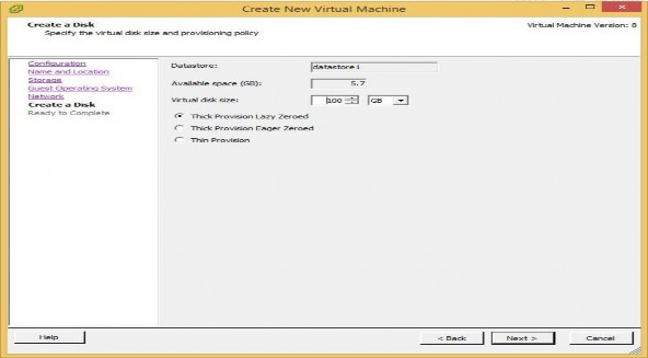 Hình 3 42 Thiết lập dung lượng đĩa cứng cho máy ảo Tích chọn Edit the virtual 2