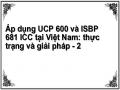 Áp dụng UCP 600 và ISBP 681 ICC tại Việt Nam: thực trạng và giải pháp - 2