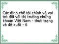 Thực Trạng Hoạt Động Của Thị Trường Chứng Khoán Việt Nam Hiện Nay