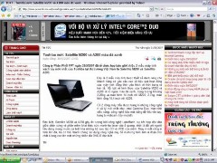 Máy tính xách tay mới của Toshiba và các thông tin xuất hiện trên các báo sau đó 10