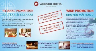 Các chương trình khuyến mãi mà Khách sạn đã thực hiện trong năm 2010 và 6 tháng 1