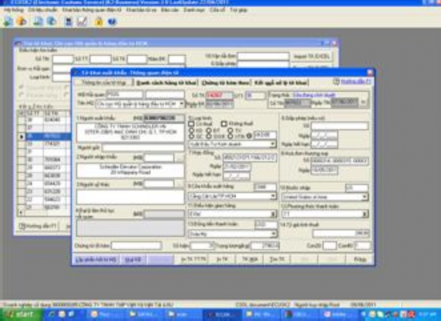 Cán bộ HQ sẽ xử lý tờ khai và phản hồi kết quả Căn cứ trên kết quả 3