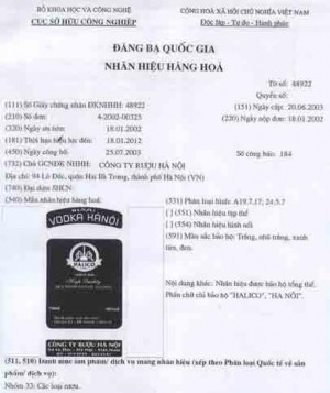 Hình 2 3 Văn bằng bảo hộ có liên quan 33 Tuy nhiên sau đó trên thị trường 3