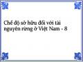 Chế độ sở hữu đối với tài nguyên rừng ở Việt Nam - 8