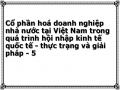 Tính Tất Yếu Của Cph Ở Việt Nam Trong Quá Trình Hội Nhập Kinh Tế Quốc Tế.
