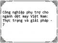 Tình Hình Nhập Khẩu Nguyên Phụ Liệu Dệt May Của Việt Nam Từ Năm 2007 Đến Năm 2009 29