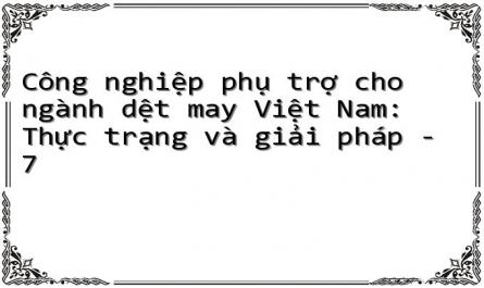 Tình Hình Nhập Khẩu Nguyên Phụ Liệu Dệt May Của Việt Nam Từ Năm 2007 Đến Năm 2009 29