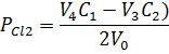 Trong đó C 1 là nồng độ thực tế cúa dung dịch chuẩn natri thiosunfat mmol l C 2 1