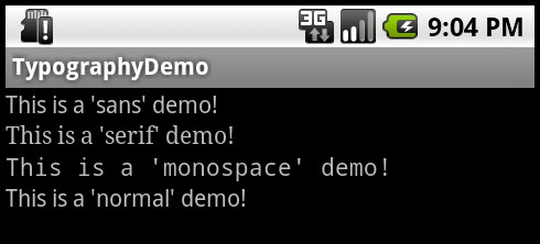 Hình 5 20 Minh họa gia đình font Droid Với font Droid có thể hiên thị đươc 1