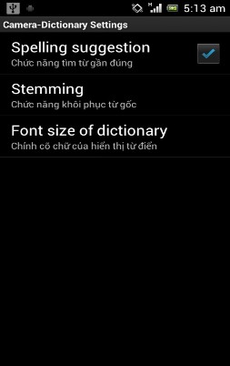 Hình 5 23 ScreenPreference Hình 5 24 ListPreference Khi ứng dụng muốn đoc sử dụng 2