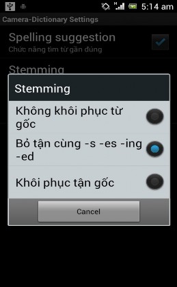 Hình 5 24 ListPreference Khi ứng dụng muốn đoc sử dụng SharedPreferences cac giá 3