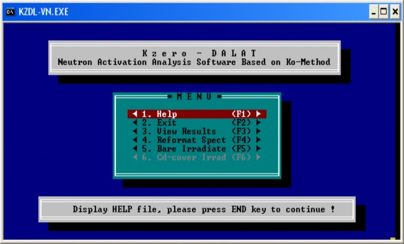 Hình 2 2 Giao diện chương trình k 0 DALAT Chương trình k 0 DALAT có khả năng 1