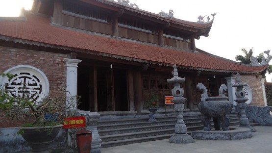 Nhà thờ Song thân phụ mẫu Nguyễn Bỉnh Khiêm Đường vào Bạch Vân Am Bạch Vân 6