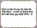 Đánh Giá Chung Về Dịch Vụ Bán Lẻ Của Các Siêu Thị Việt Nam