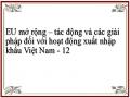 Chiến Lược Phát Triển Các Mặt Hàng Chủ Lực Của Việt Nam Xuất Khẩu Sang Eu