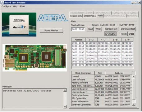 Hình 2 18 Tab Flash Hình 2 19 Tab HSMA Hình 2 20 Tab SFP SMA C2C Hình 2 21 Tab HSMB FMC 5
