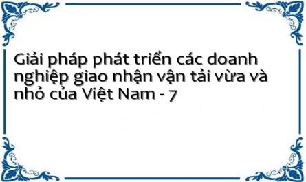 Cơ Sở Hạ Tầng Giao Thông Vận Tải Của Việt Nam.